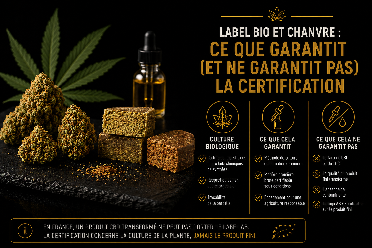 label bio et cbd